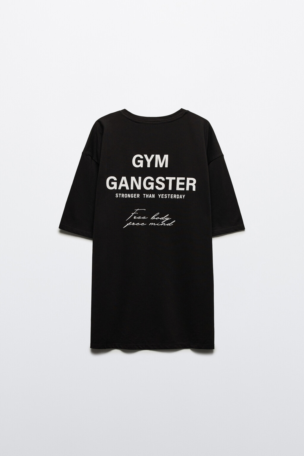 Футболка спортивная из сетки с принтом - цвет черный - 9