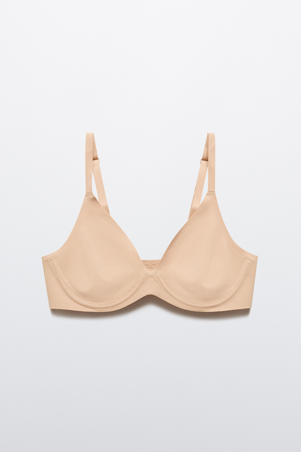 Бюстгальтер базовый на косточках - цвет бежевый - 5