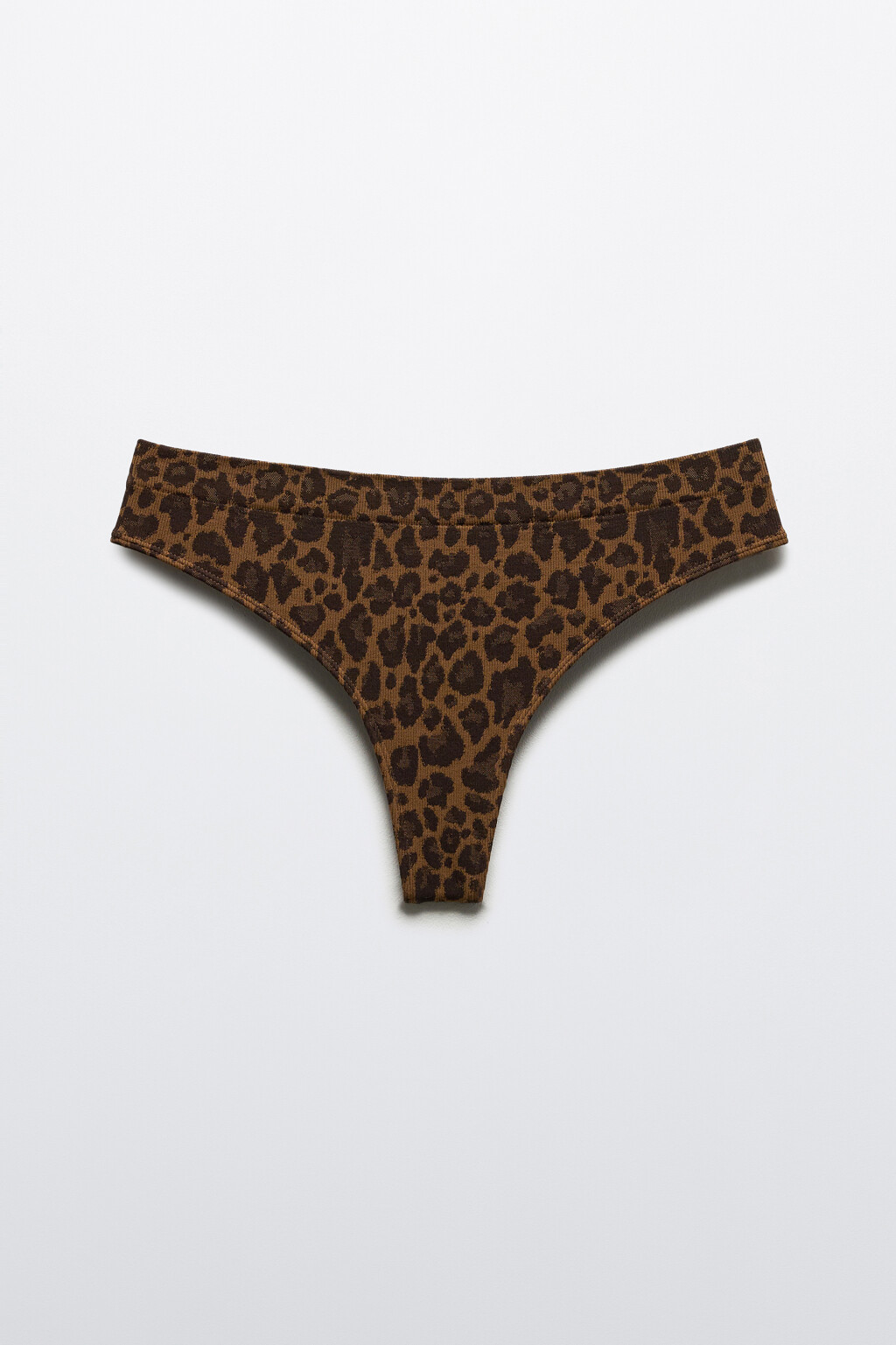 Трусы-стринги с леопардовым принтом - цвет мультиколор - 5