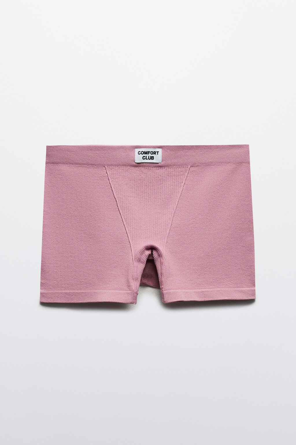Трусы-боксеры бесшовные с рельефами - цвет розовый - 5
