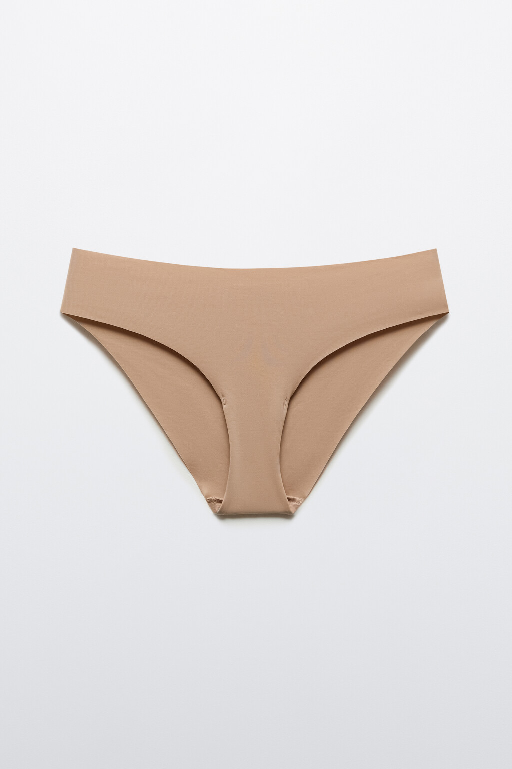Трусы-слипы базовые - цвет бежевый - 1