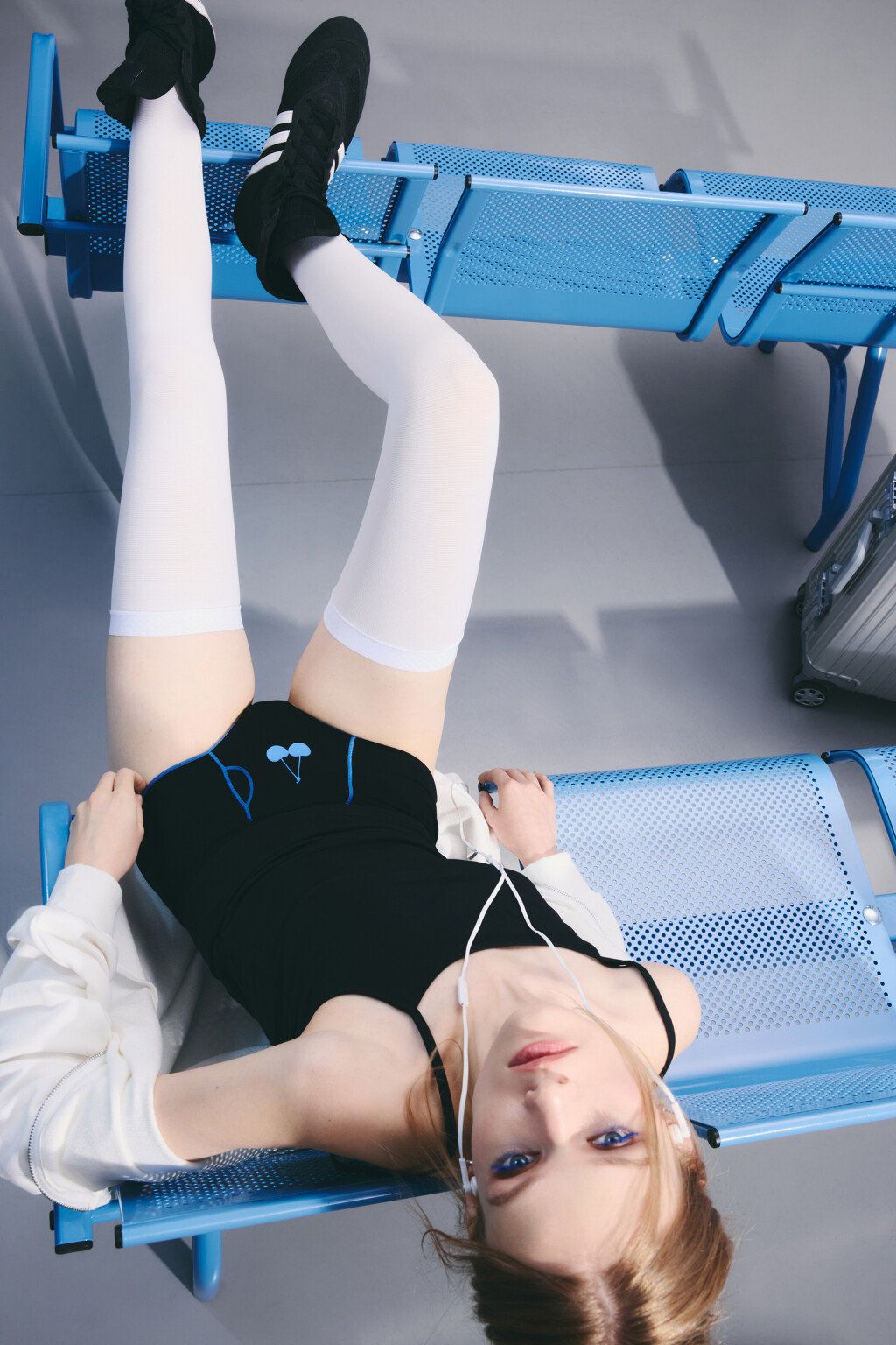 Трусы-слипы высокие с карманом - цвет черный - 1