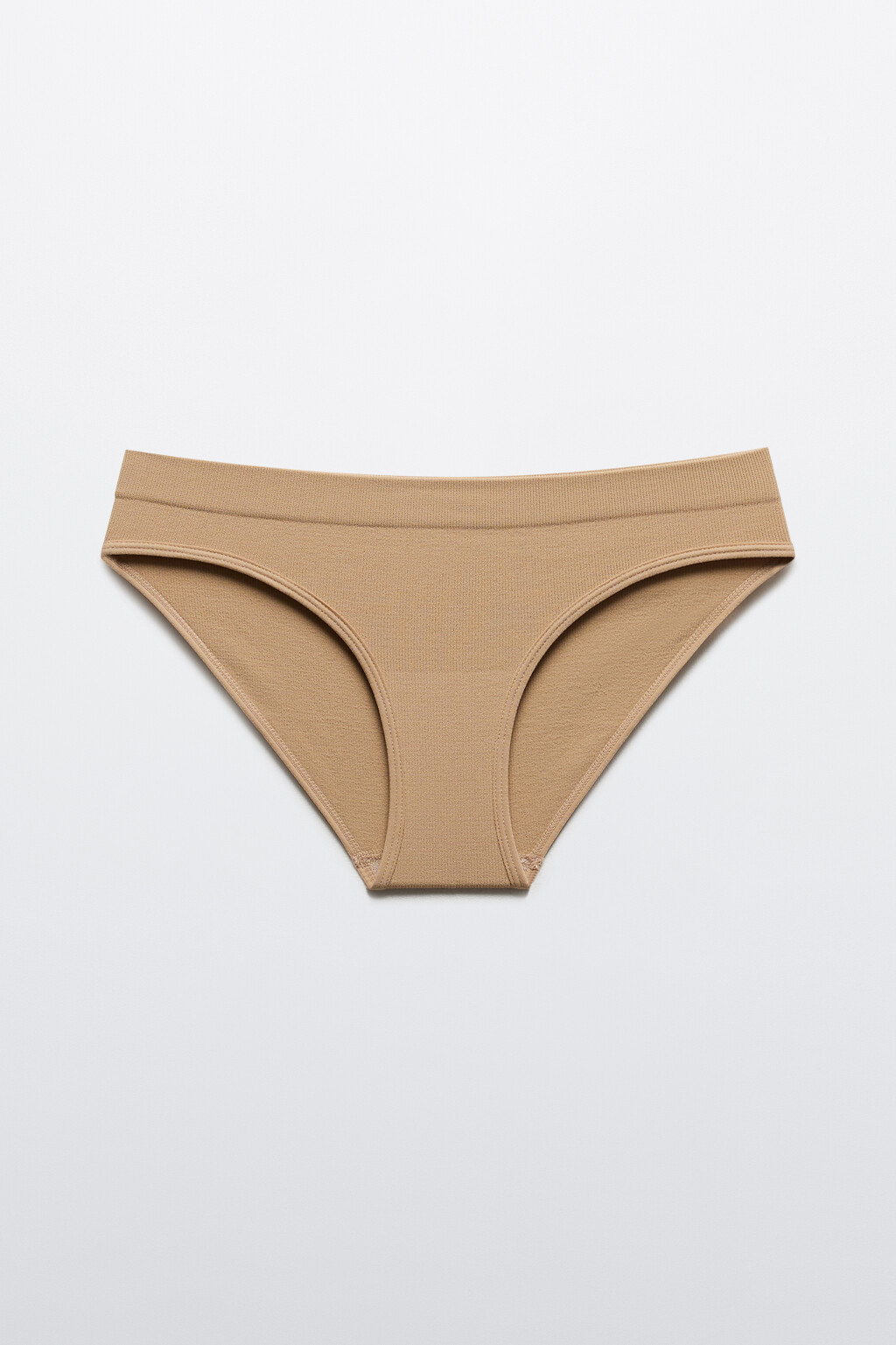 Трусы-слипы бесшовные базовые - цвет бежевый - 5