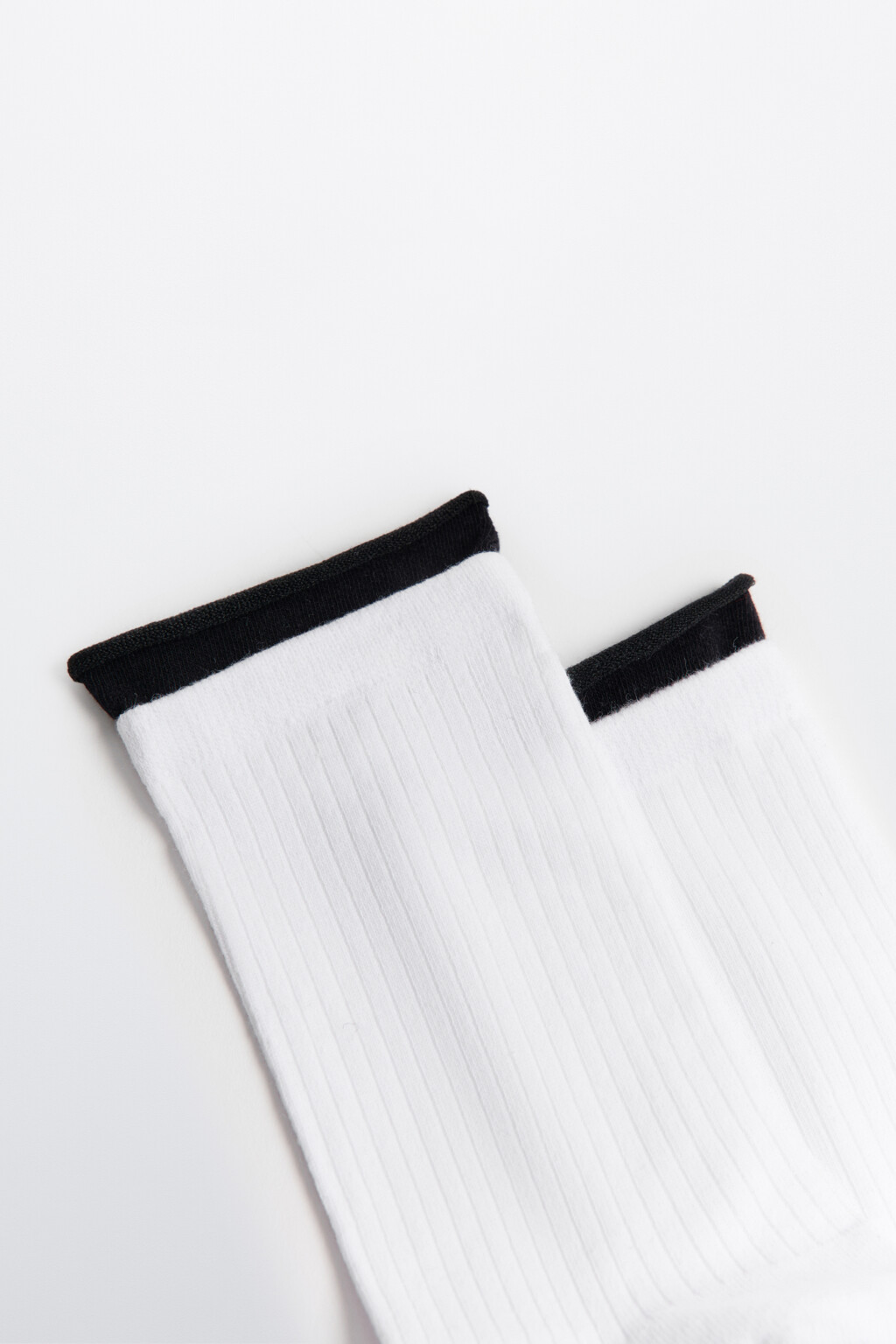 Носки с имитацией второго слоя - цвет белый - 2