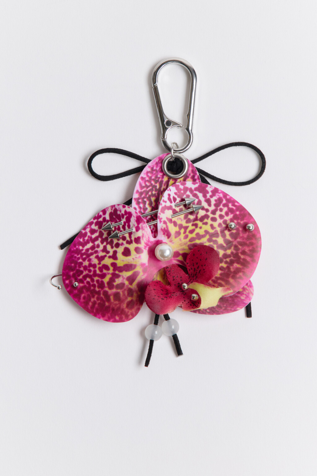 Брелок-обвес с цветком - цвет мультиколор - 1
