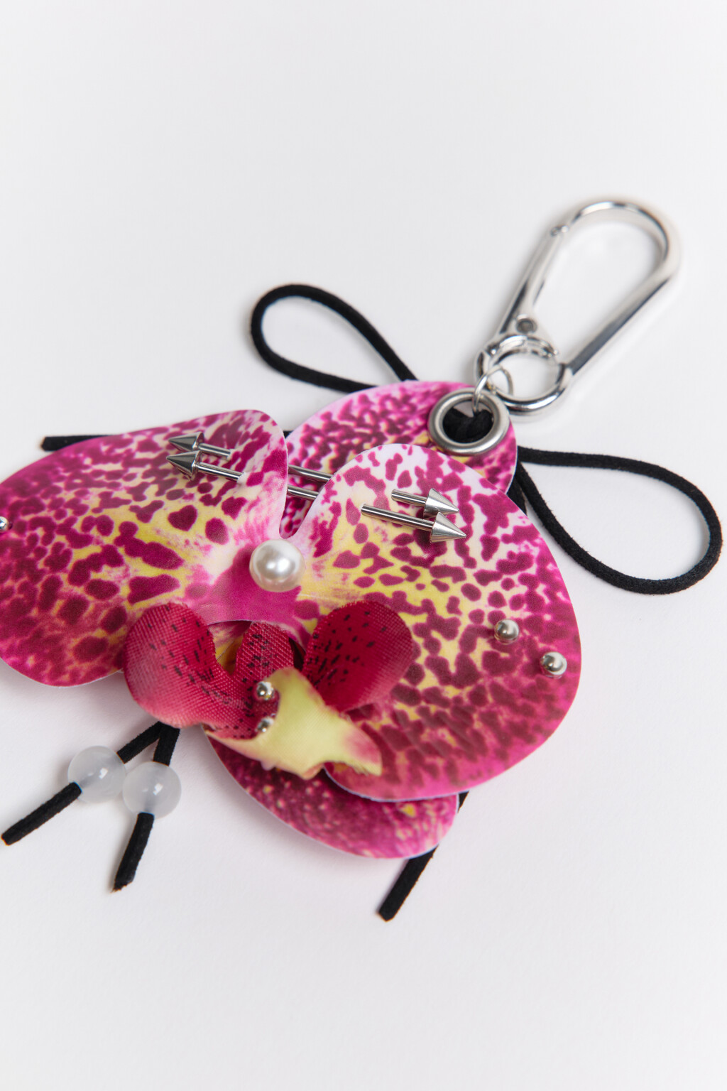 Брелок-обвес с цветком - цвет мультиколор - 2