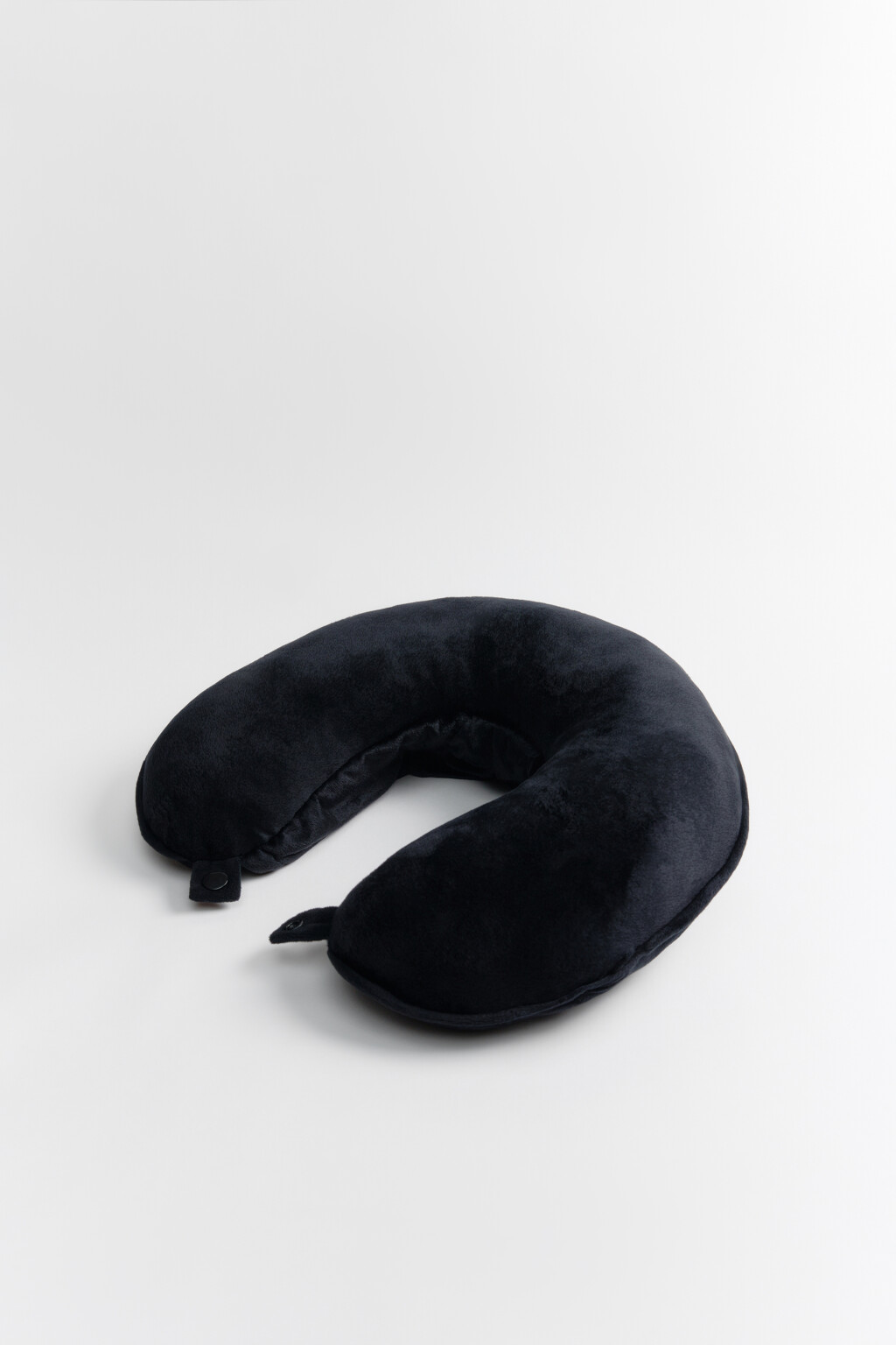 Подушка для шеи с капюшоном - цвет голубой - 3