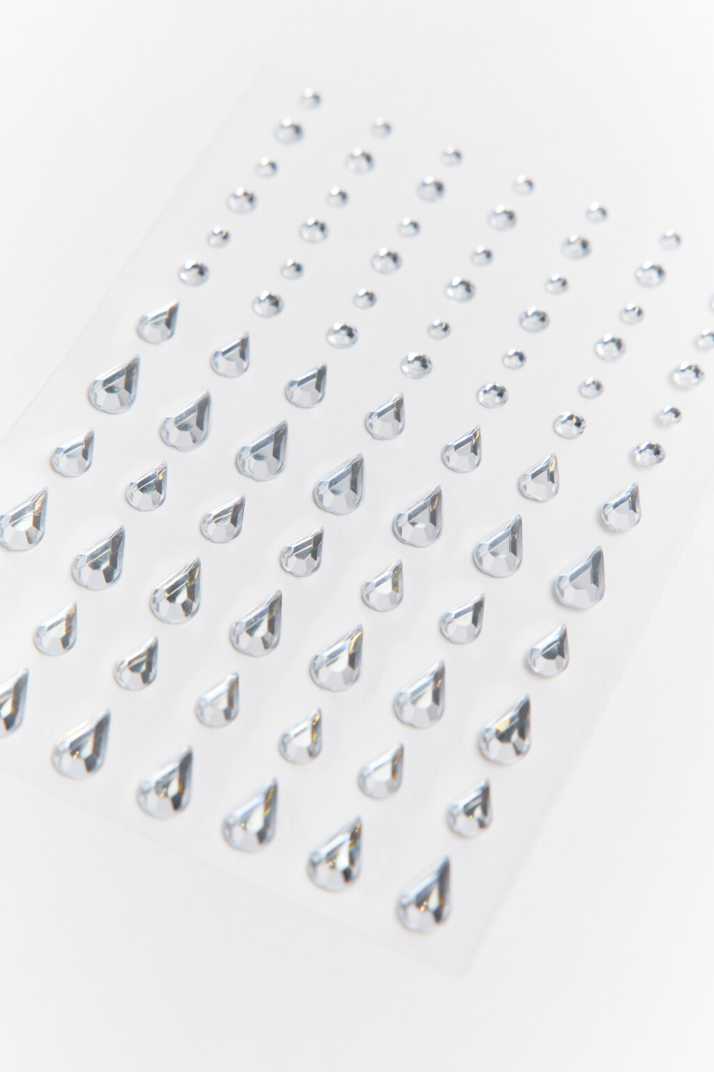 Набор наклеек-страз для тела - цвет серый - 2