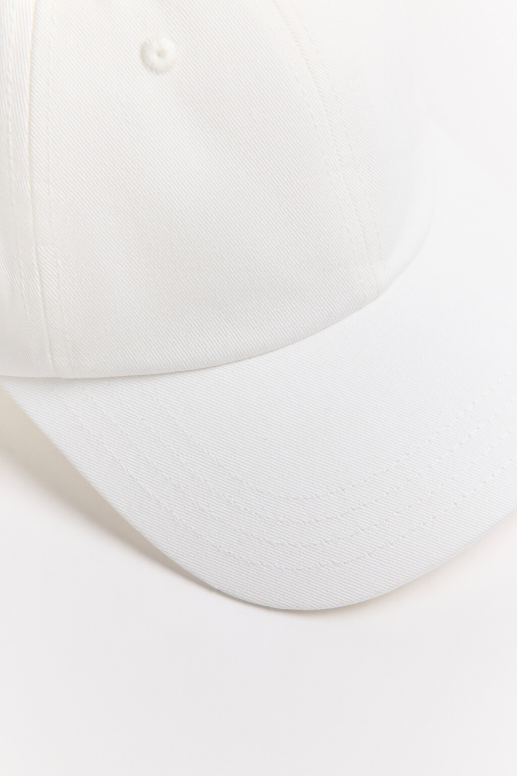 Бейсболка хлопковая базовая - цвет молочный - 5