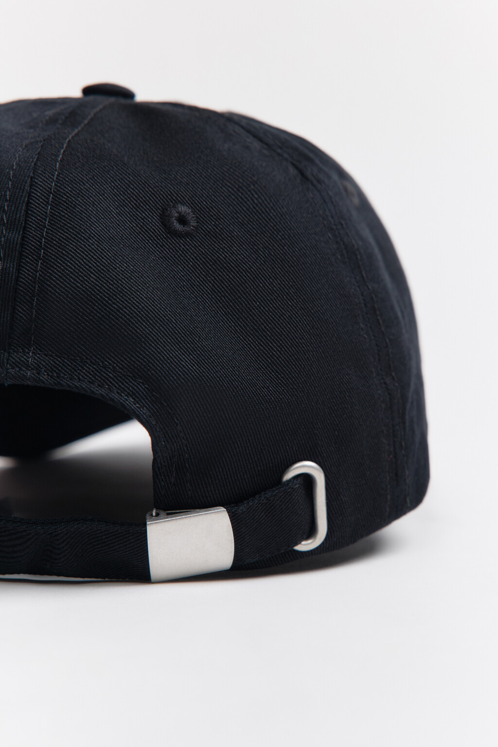 Бейсболка хлопковая с вышивкой - цвет черный - 5