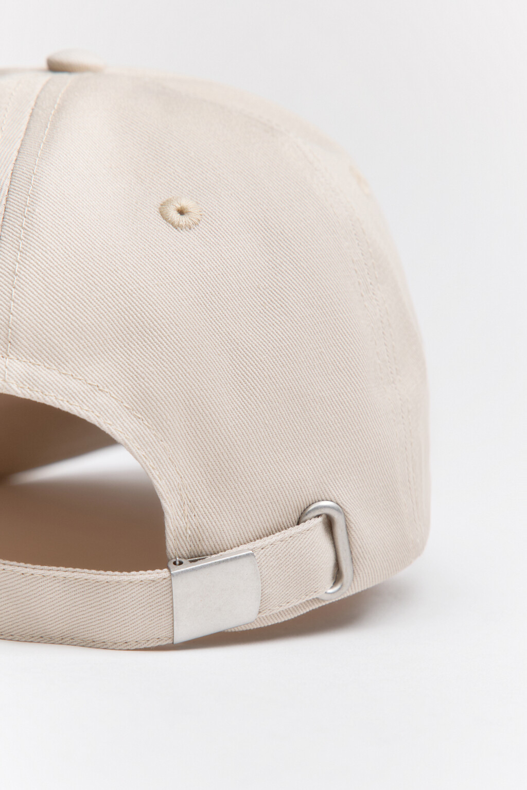 Бейсболка хлопковая с вышивкой - цвет молочный - 7