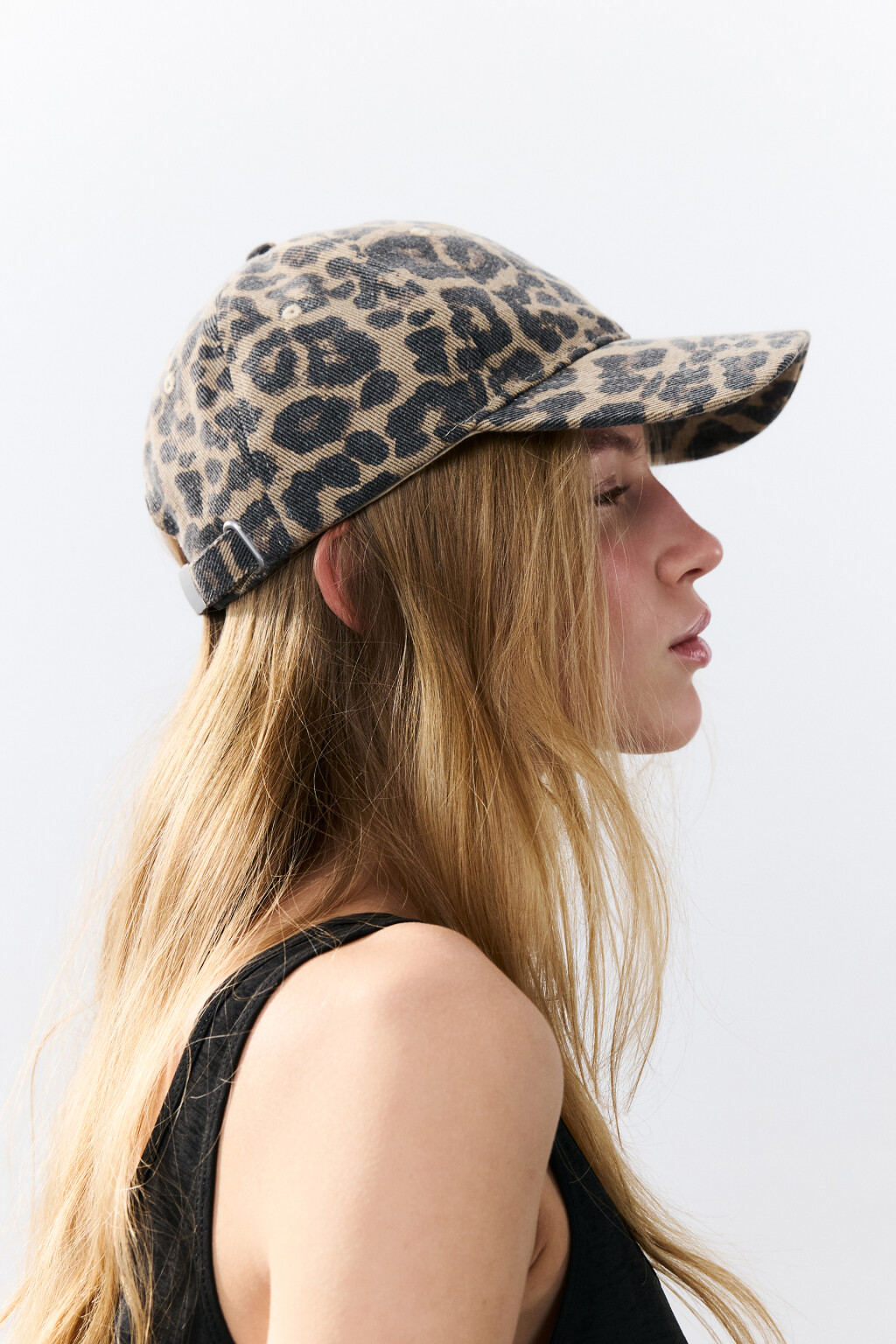 Бейсболка с леопардовым принтом - цвет мультиколор - 1