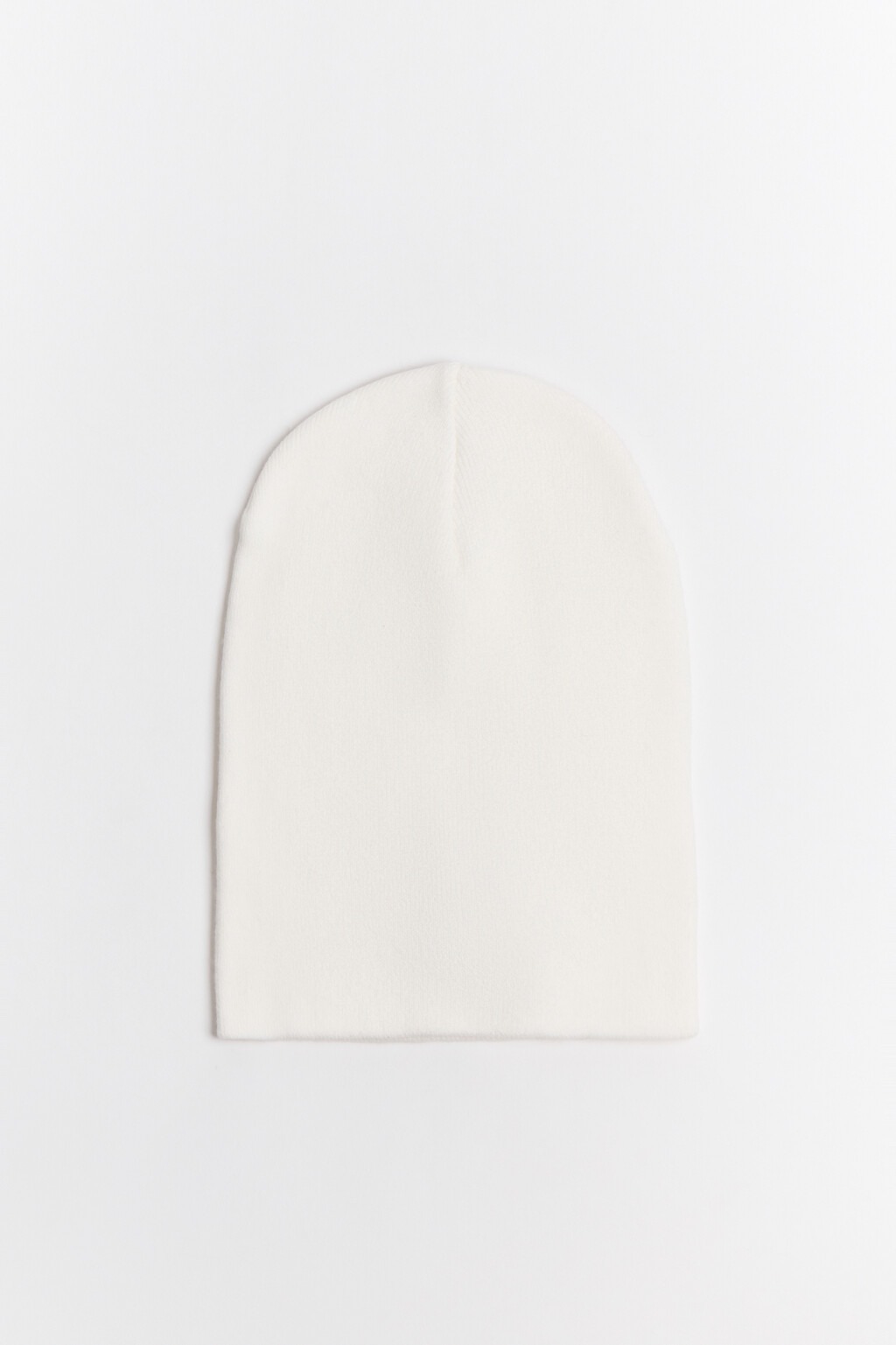 Шапка из вискозного трикотажа - цвет молочный - 3
