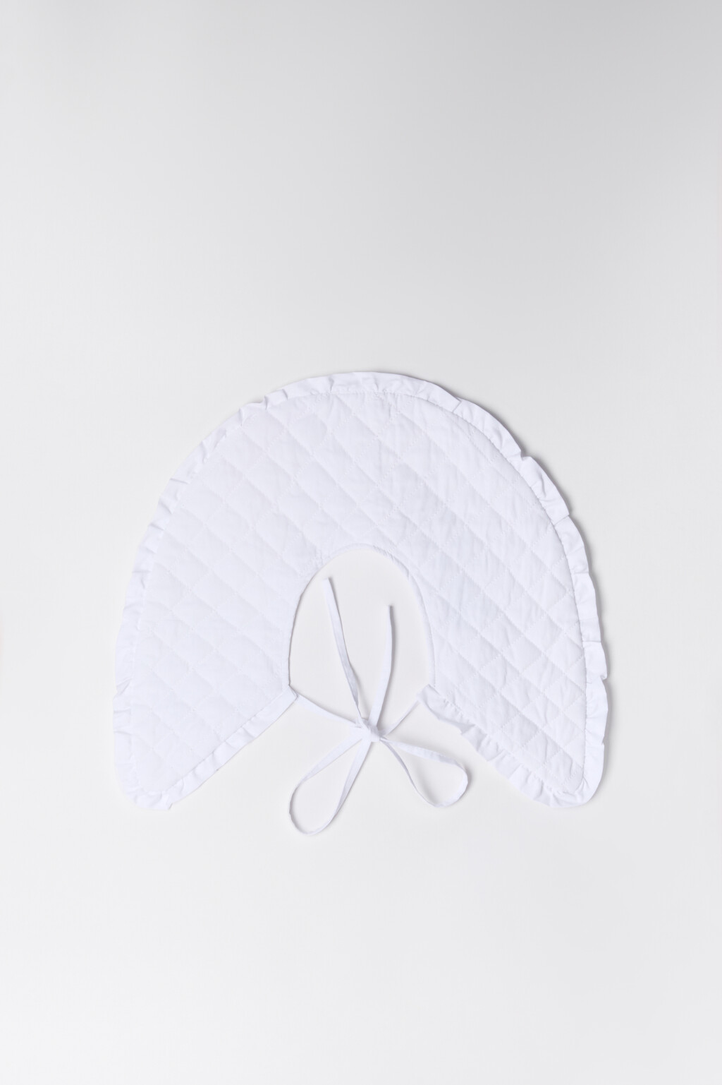 Воротник-манишка с оборками - цвет молочный - 1