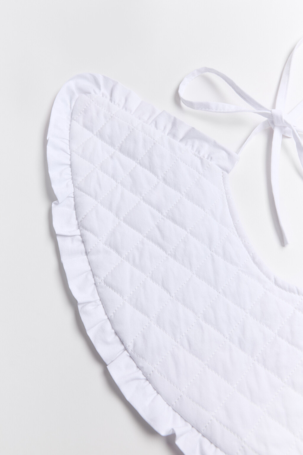 Воротник-манишка с оборками - цвет молочный - 2