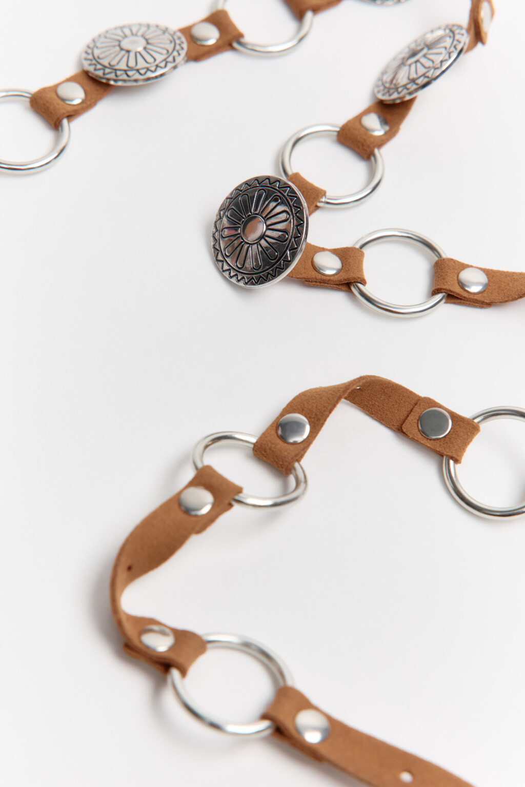 Пояс декоративный на талию - цвет серый - 5