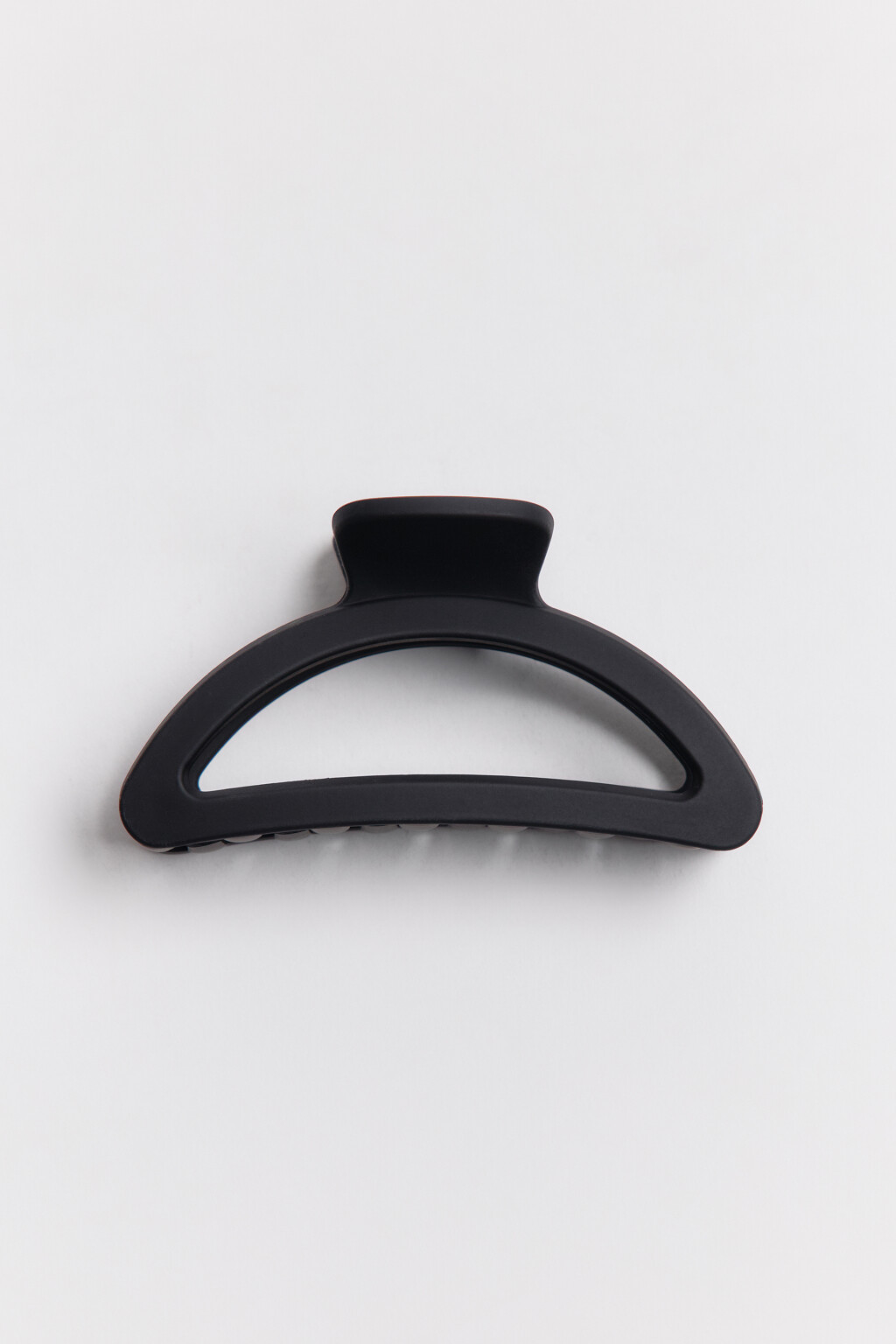 Заколка-краб для волос - цвет черный - 1