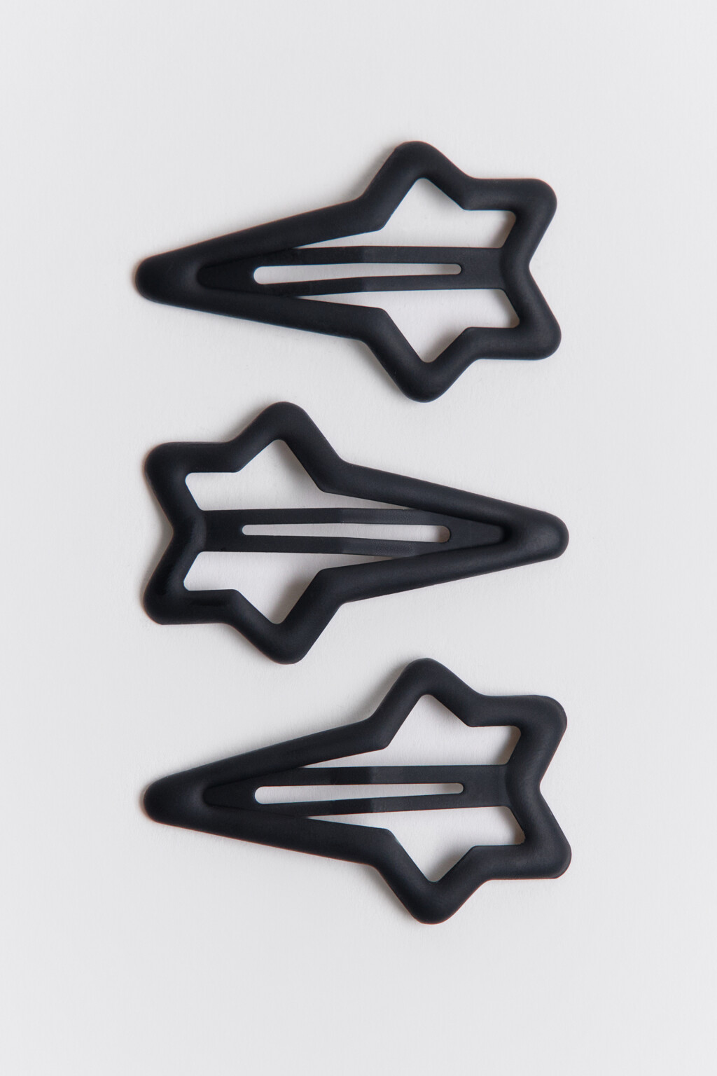 набор заколок для волос женский - цвет черный - 1