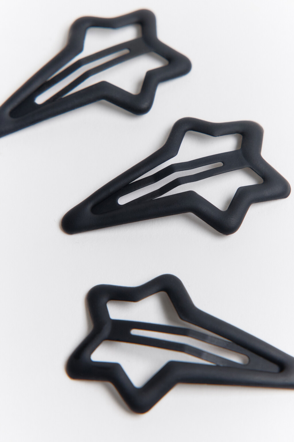 набор заколок для волос женский - цвет черный - 2