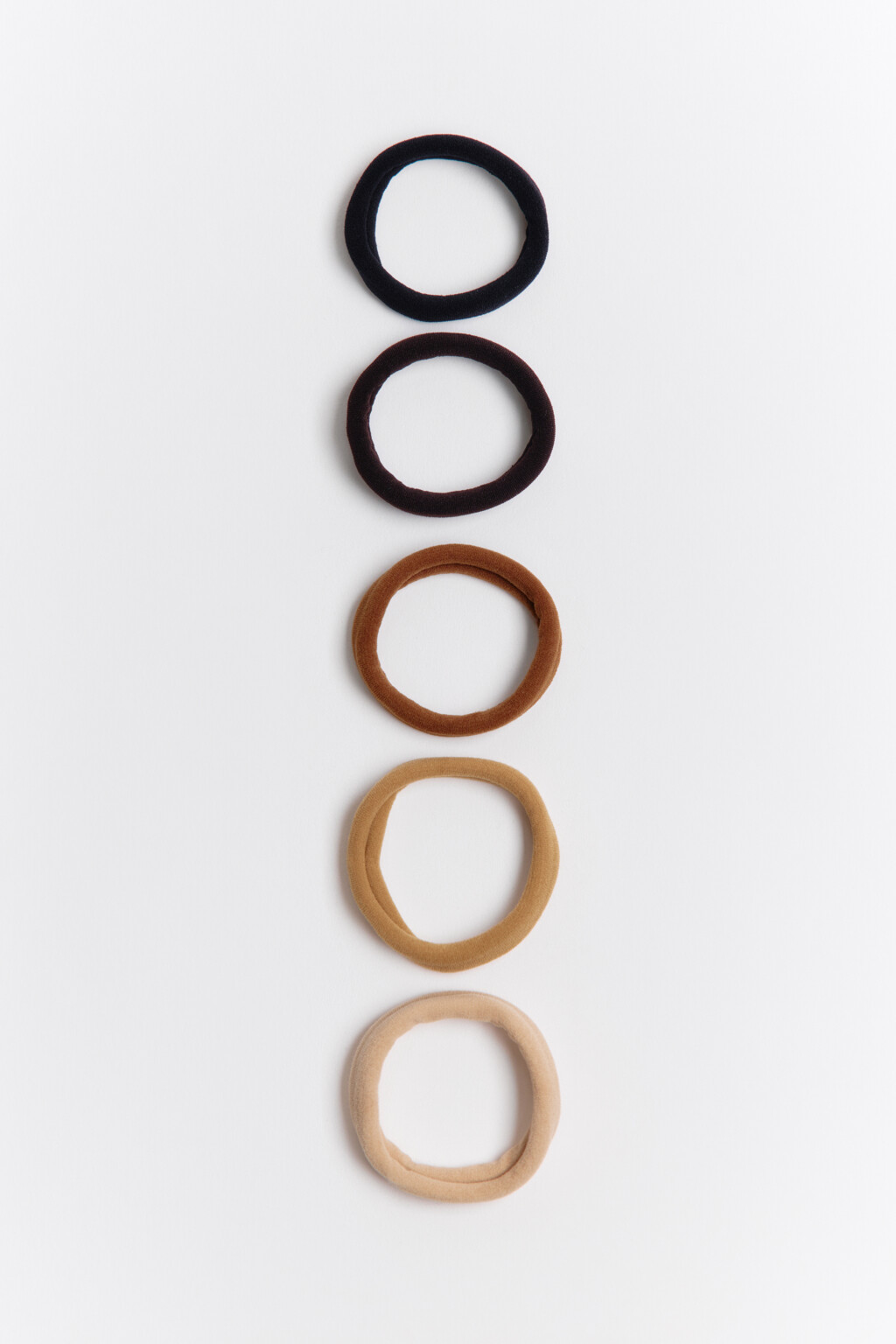 Набор резинок для волос (5 штук) - цвет мультиколор - 1