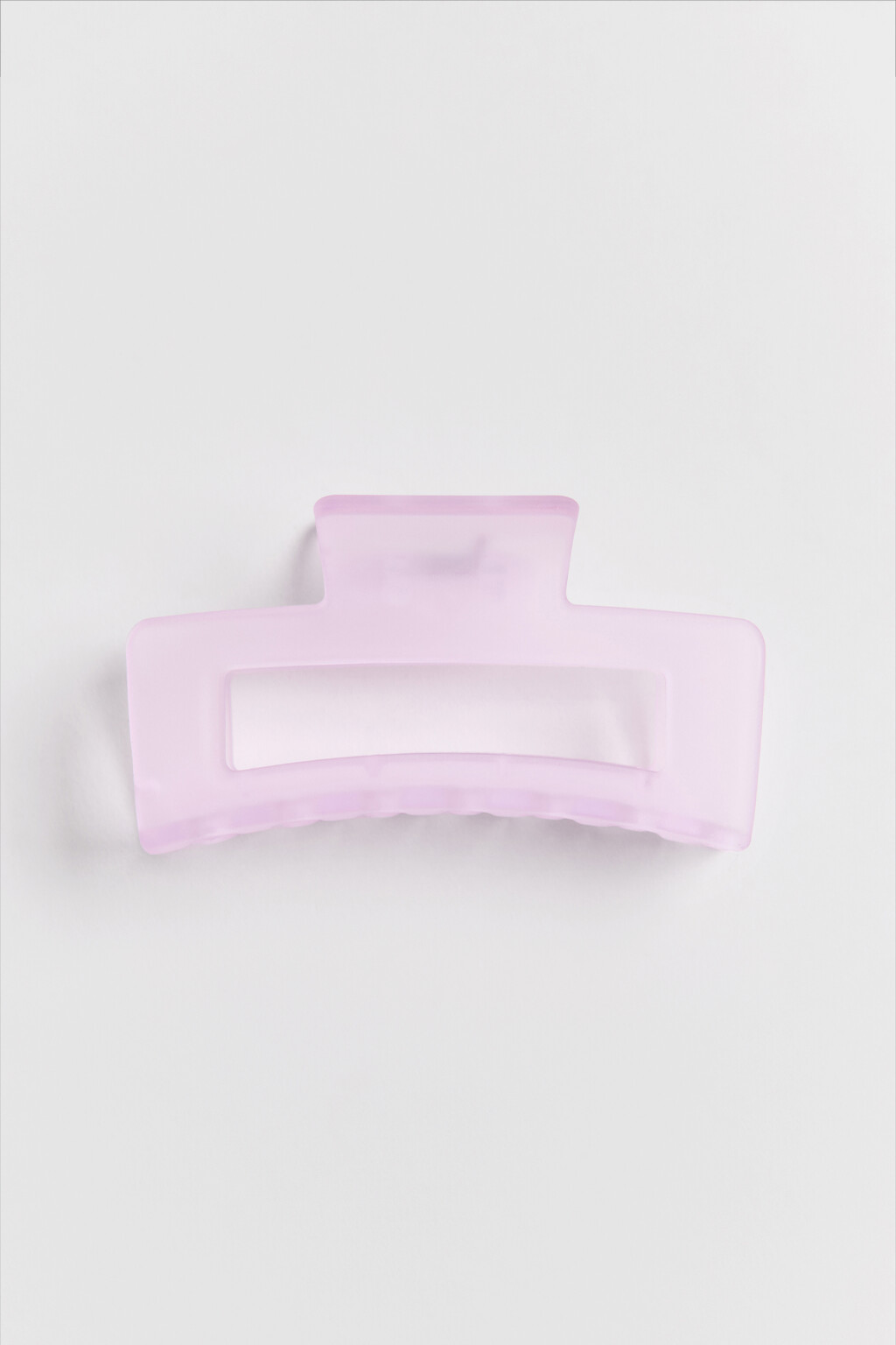 Заколка-краб прямоугольная - цвет мультиколор - 1