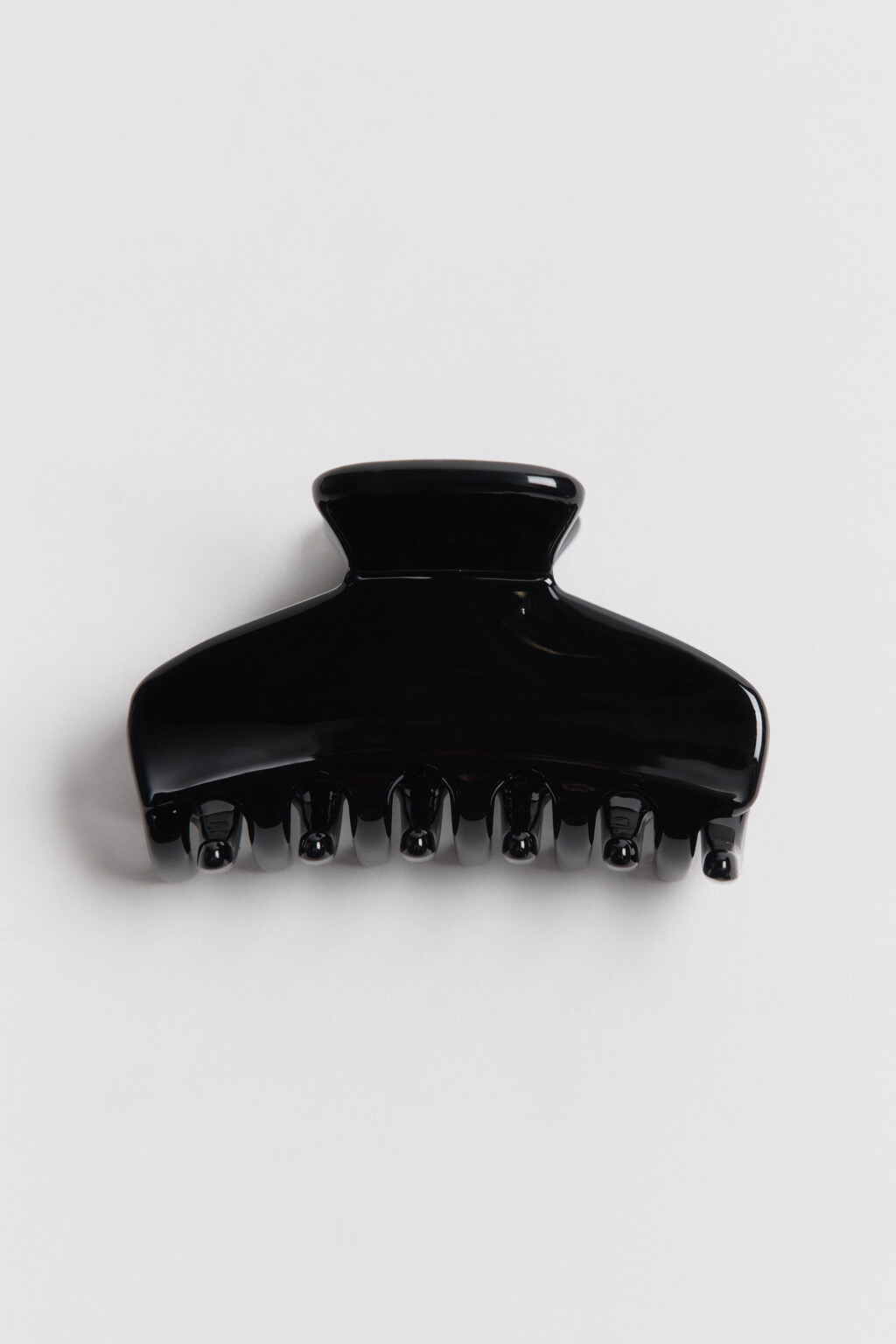 Заколка-краб с градиентом - цвет черный - 1