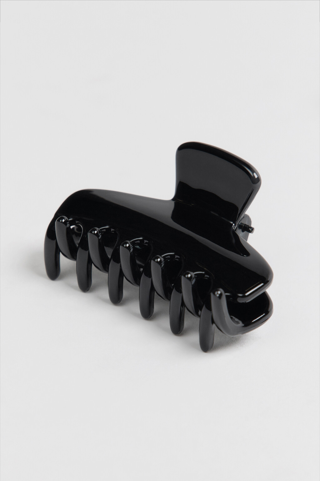 Заколка-краб с градиентом - цвет черный - 2