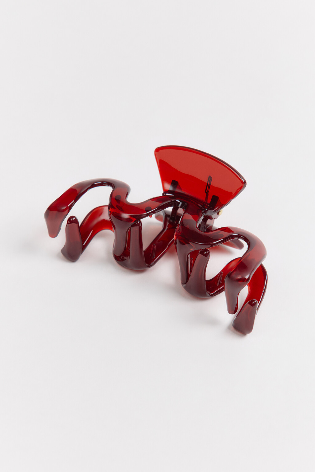 Заколка-краб для волос фигурная - цвет мультиколор - 2