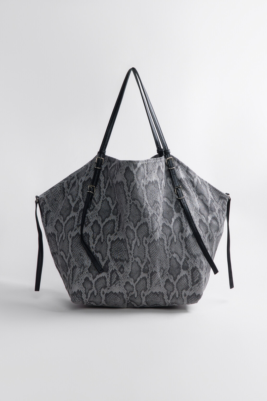 Сумка-тоут текстильная из хлопка - цвет мультиколор - 4