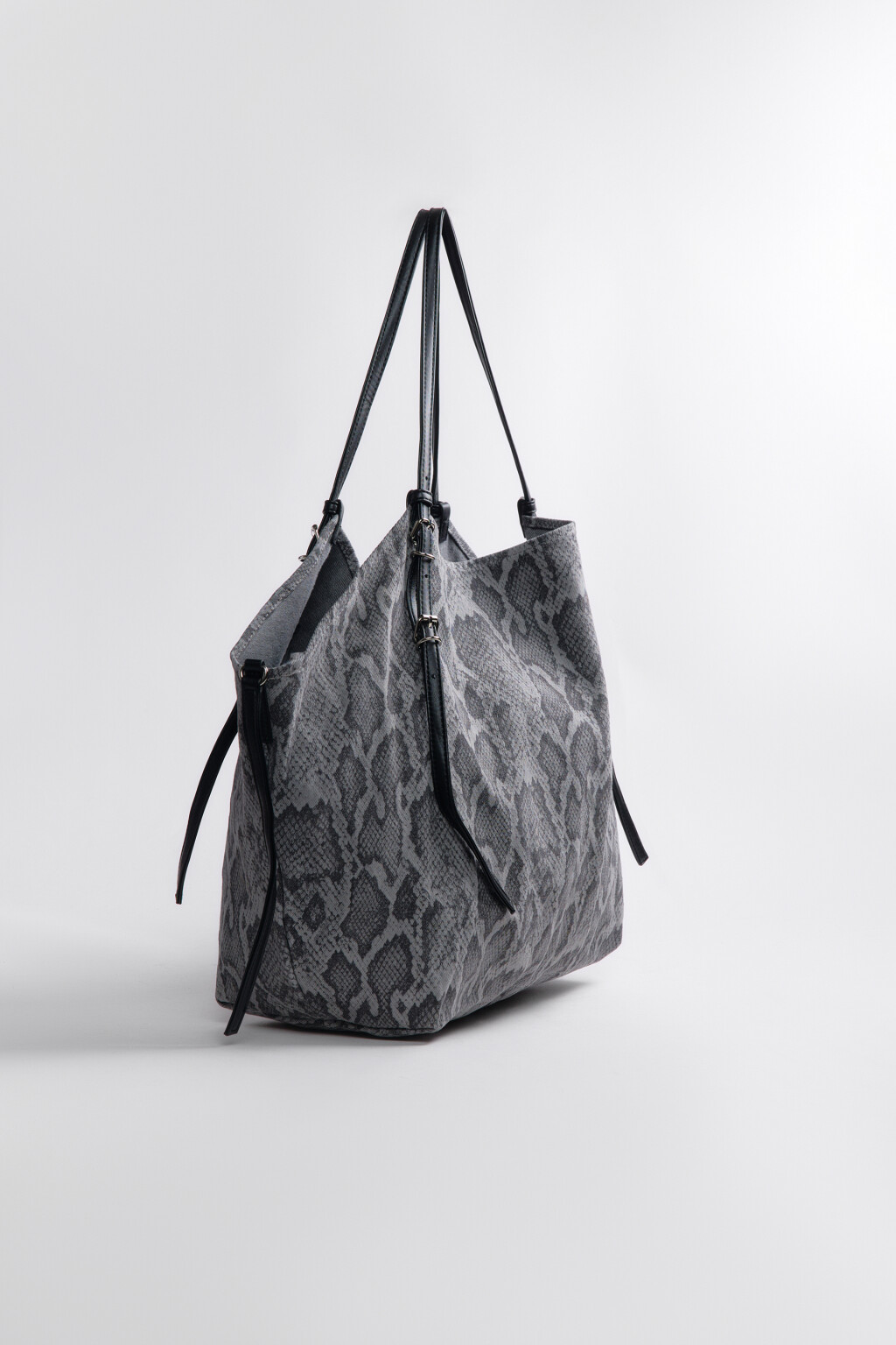 Сумка-тоут текстильная из хлопка - цвет мультиколор - 5