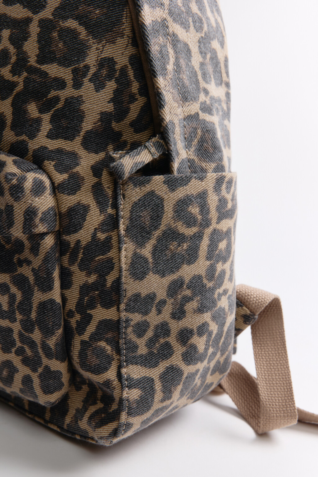 Рюкзак с леопардовым принтом - цвет мультиколор - 5