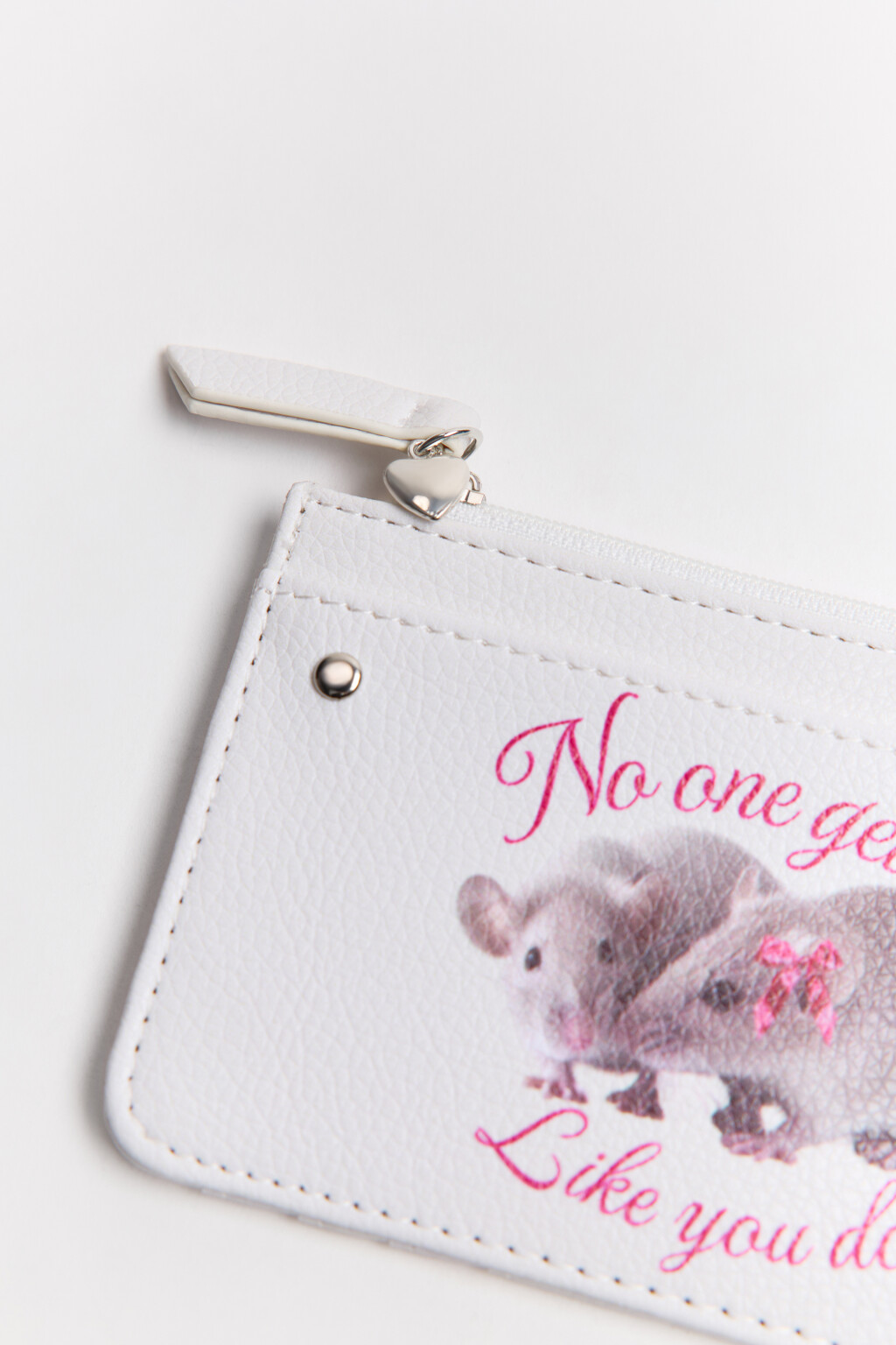 Кошелек-картхолдер с застежкой - цвет черный - 2