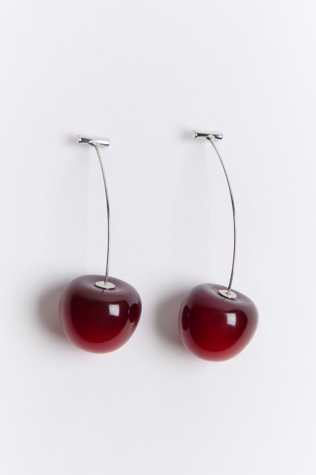 Серьги в виде вишенок - цвет мультиколор - 3