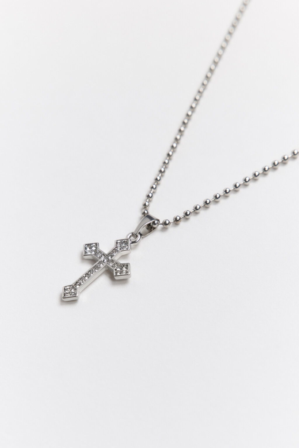 Шейное украшение женское - цвет серый - 4