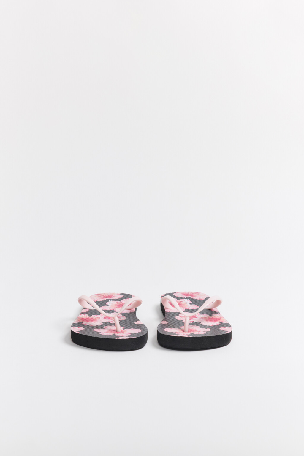 Вьетнамки с принтом - цвет розовый - 3