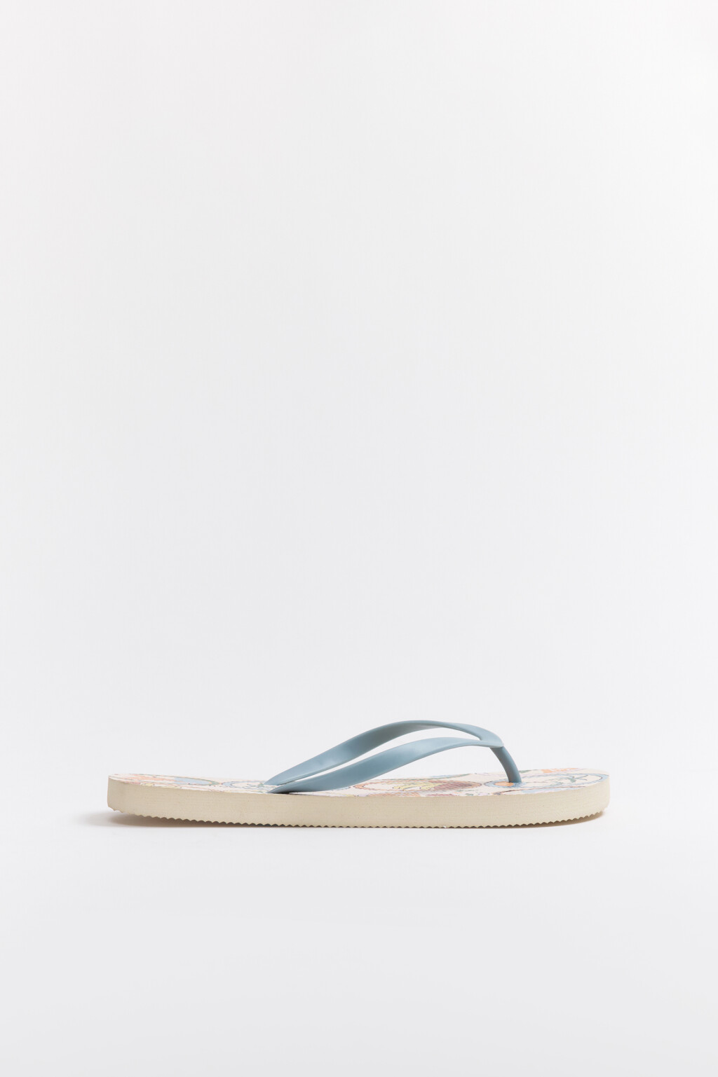 Вьетнамки с принтом - цвет мультиколор - 2