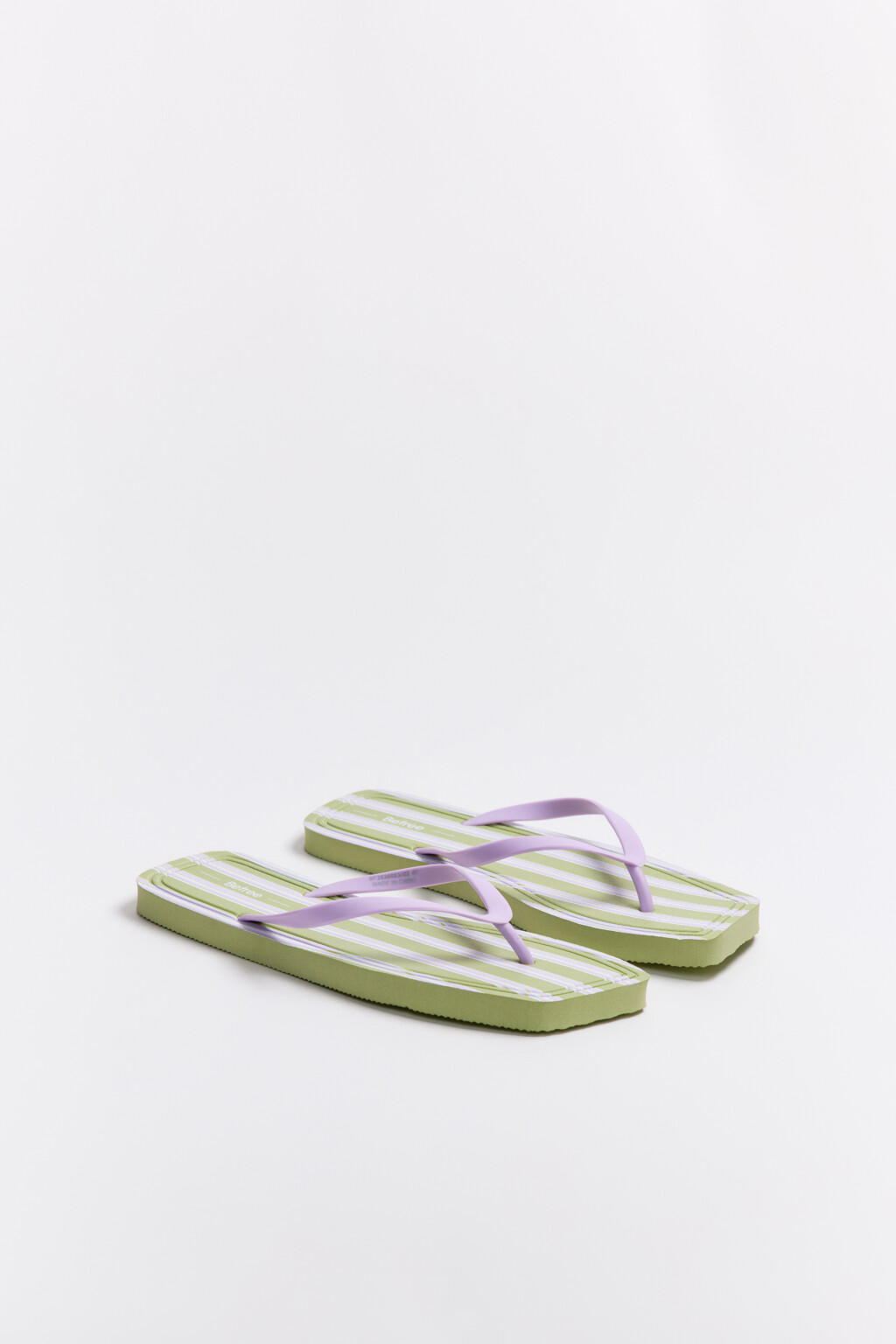 Сабо-вьетнамки с цветной подошвой - цвет мультиколор - 6