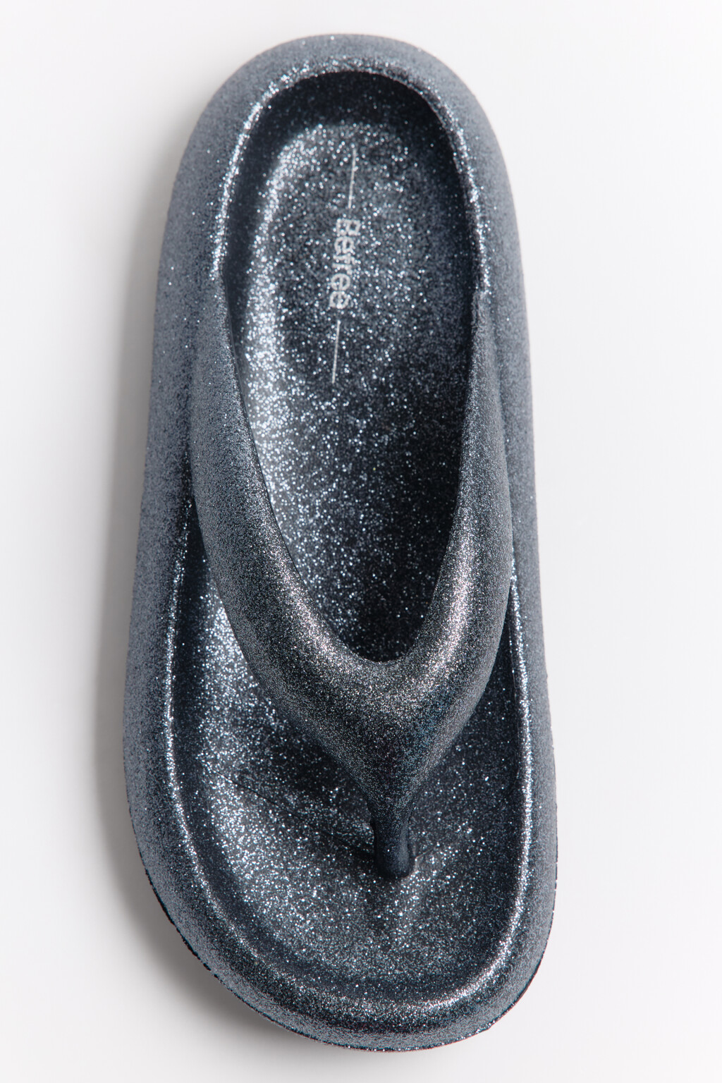 Сабо-вьетнамки на платформе - цвет серый - 4