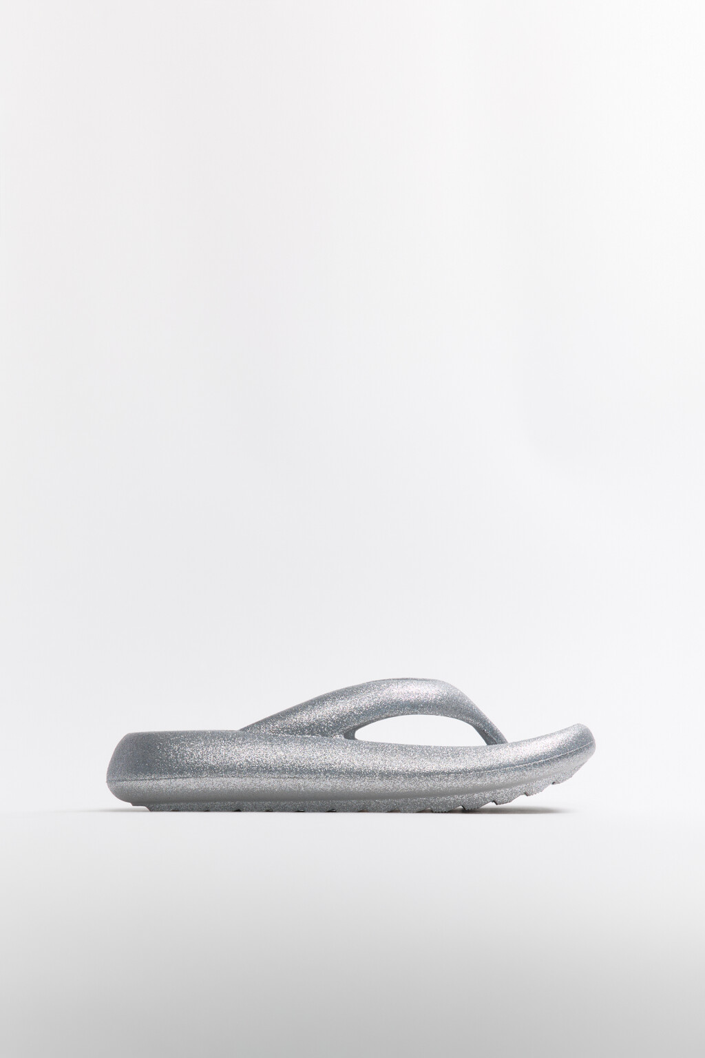 Сабо-вьетнамки на платформе - цвет серый - 1