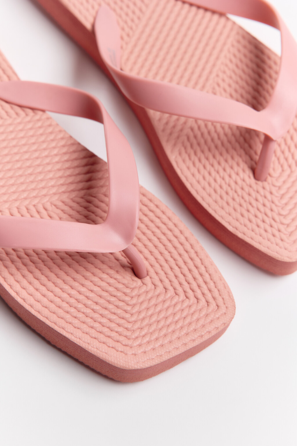 Сабо-вьетнамки на толстой подошве - цвет розовый - 8