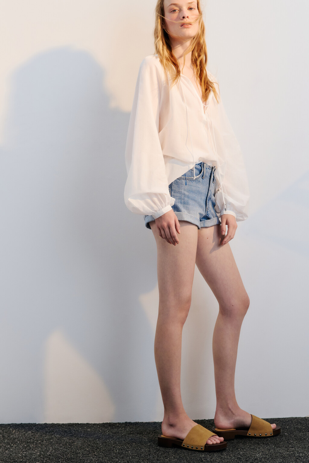 Сабо-клоги на платформе - цвет бежевый - 4