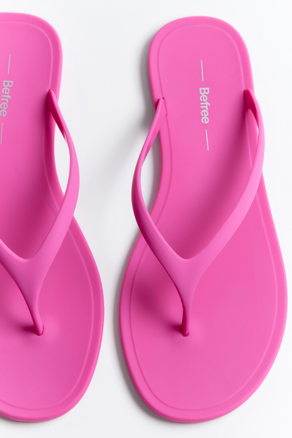 Сабо-вьетнамки на плоской подошве - цвет розовый - 3