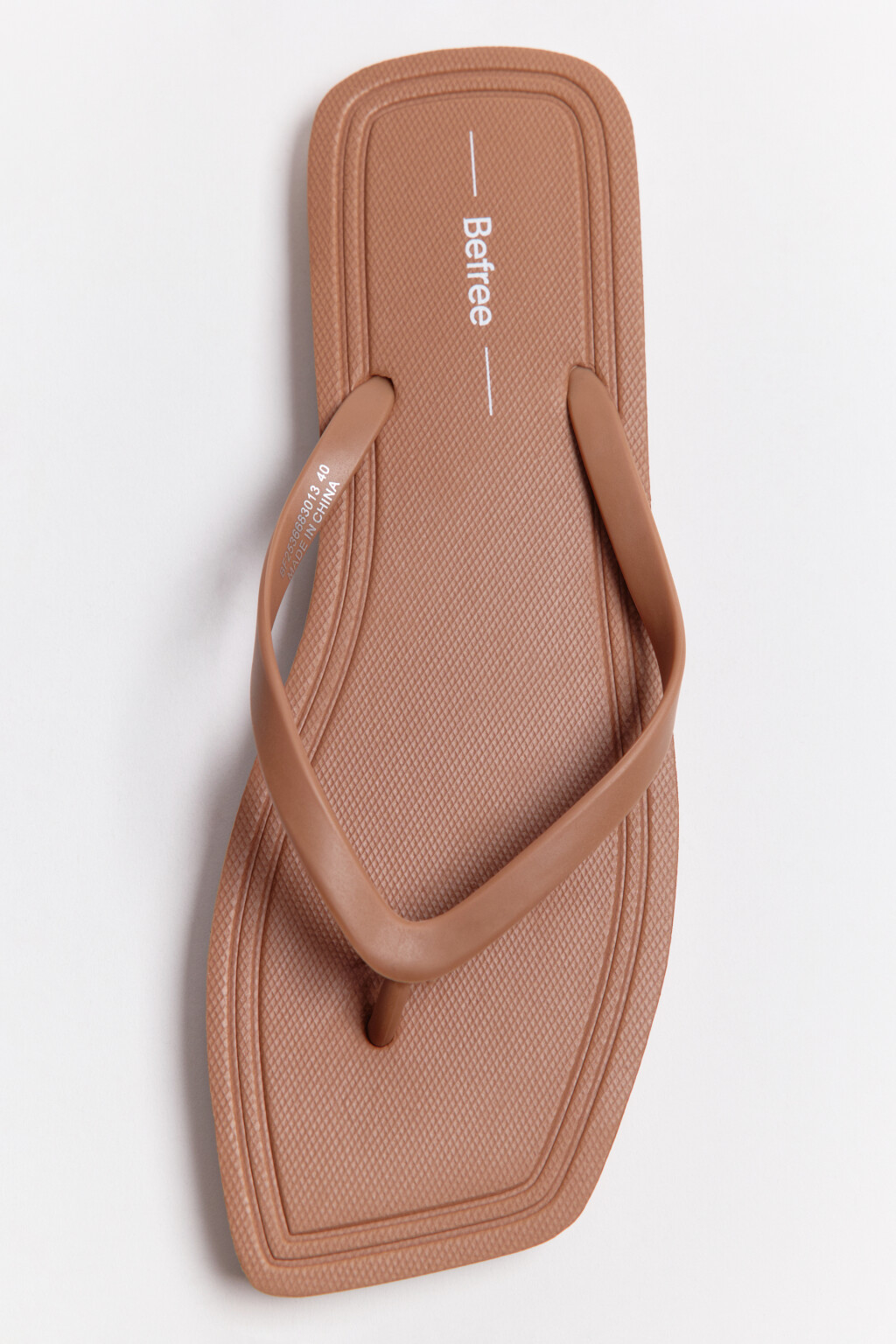 Сабо-вьетнамки на плоской подошве - цвет коричневый - 8