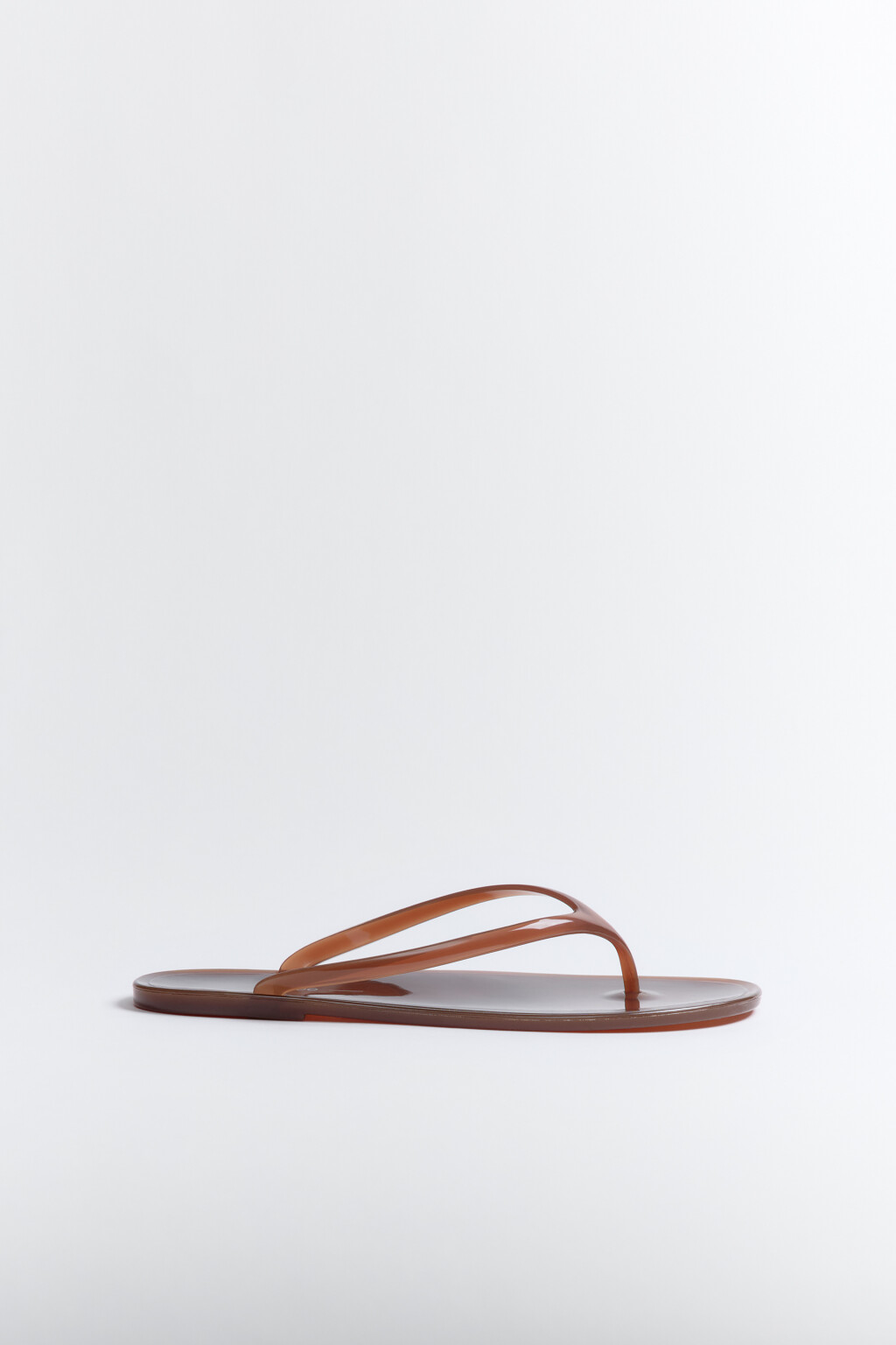 Сабо-вьетнамки на плоской подошве - цвет коричневый - 5
