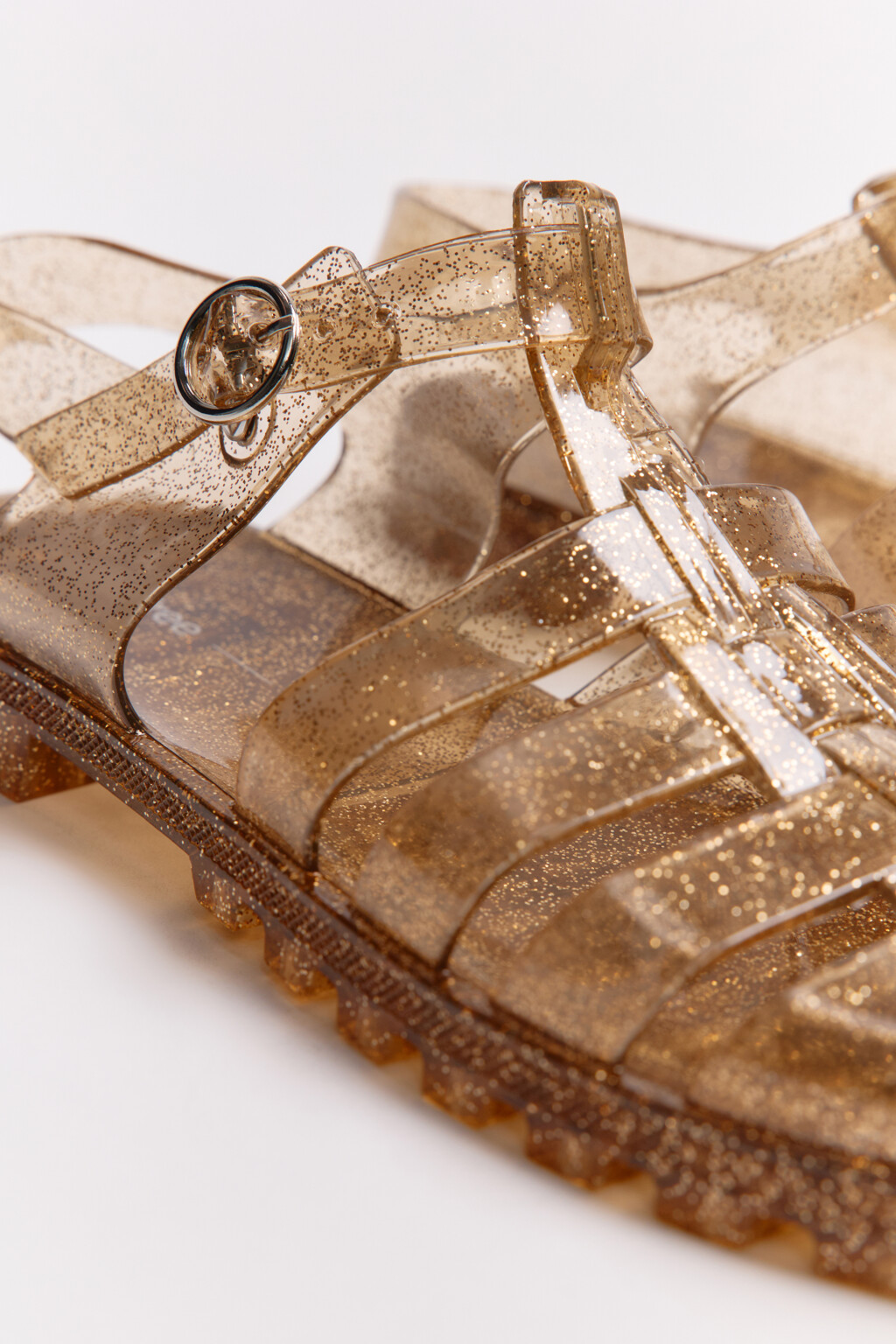 Сандалии jelly shoes прозрачные - цвет желтый - 7