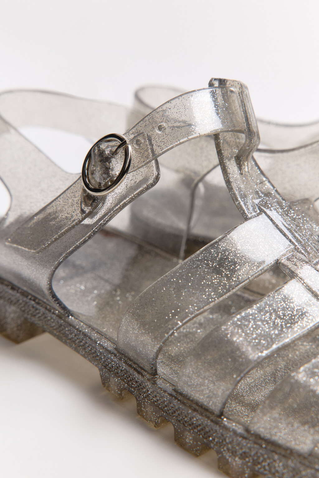 Сандалии jelly shoes прозрачные - цвет серый - 7