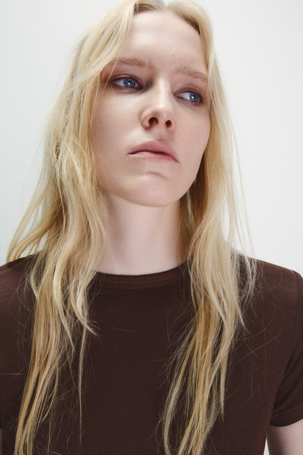 Футболка трикотажная с шерстью - цвет коричневый - 6