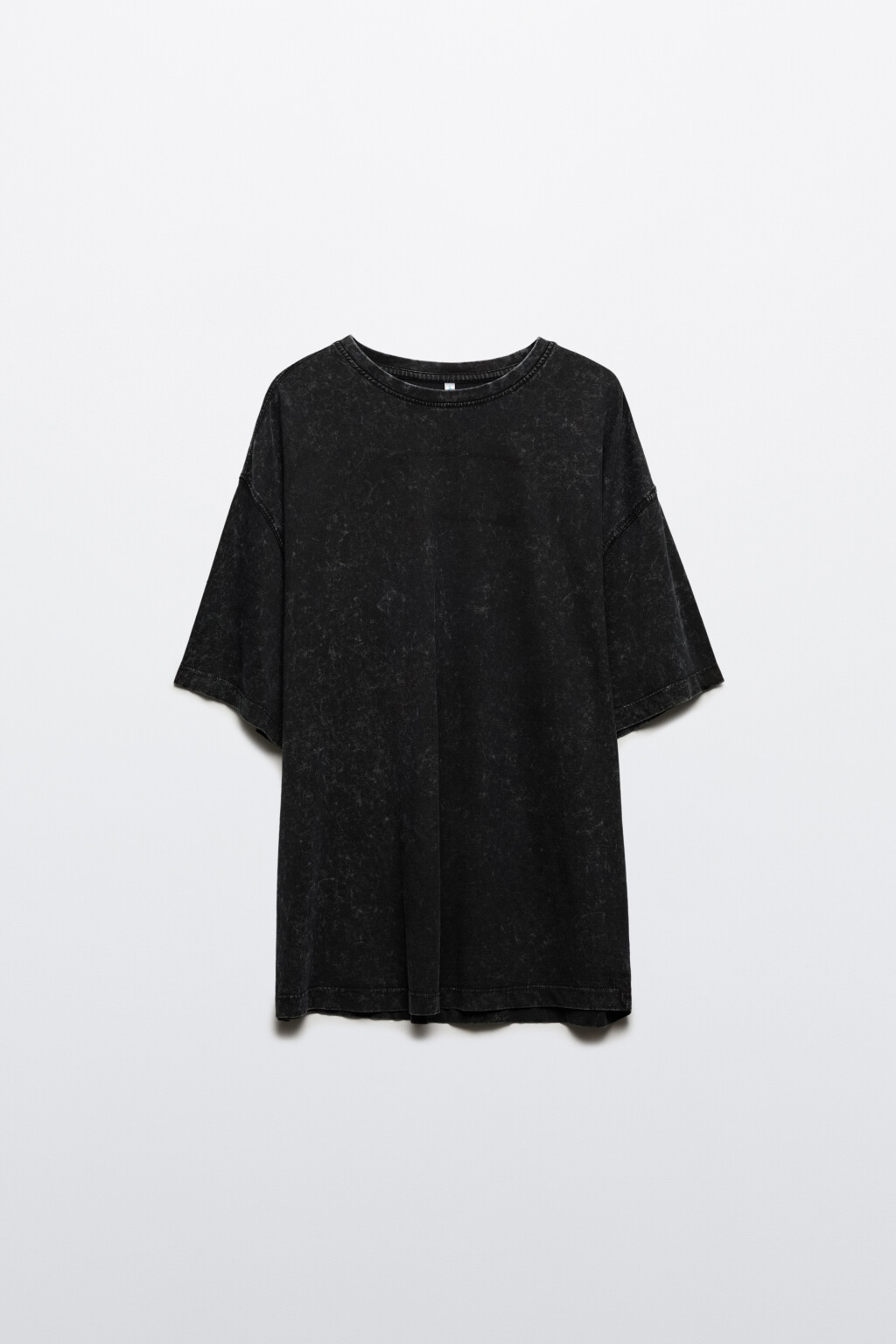 Футболка с вареным эффектом - цвет серый - 7