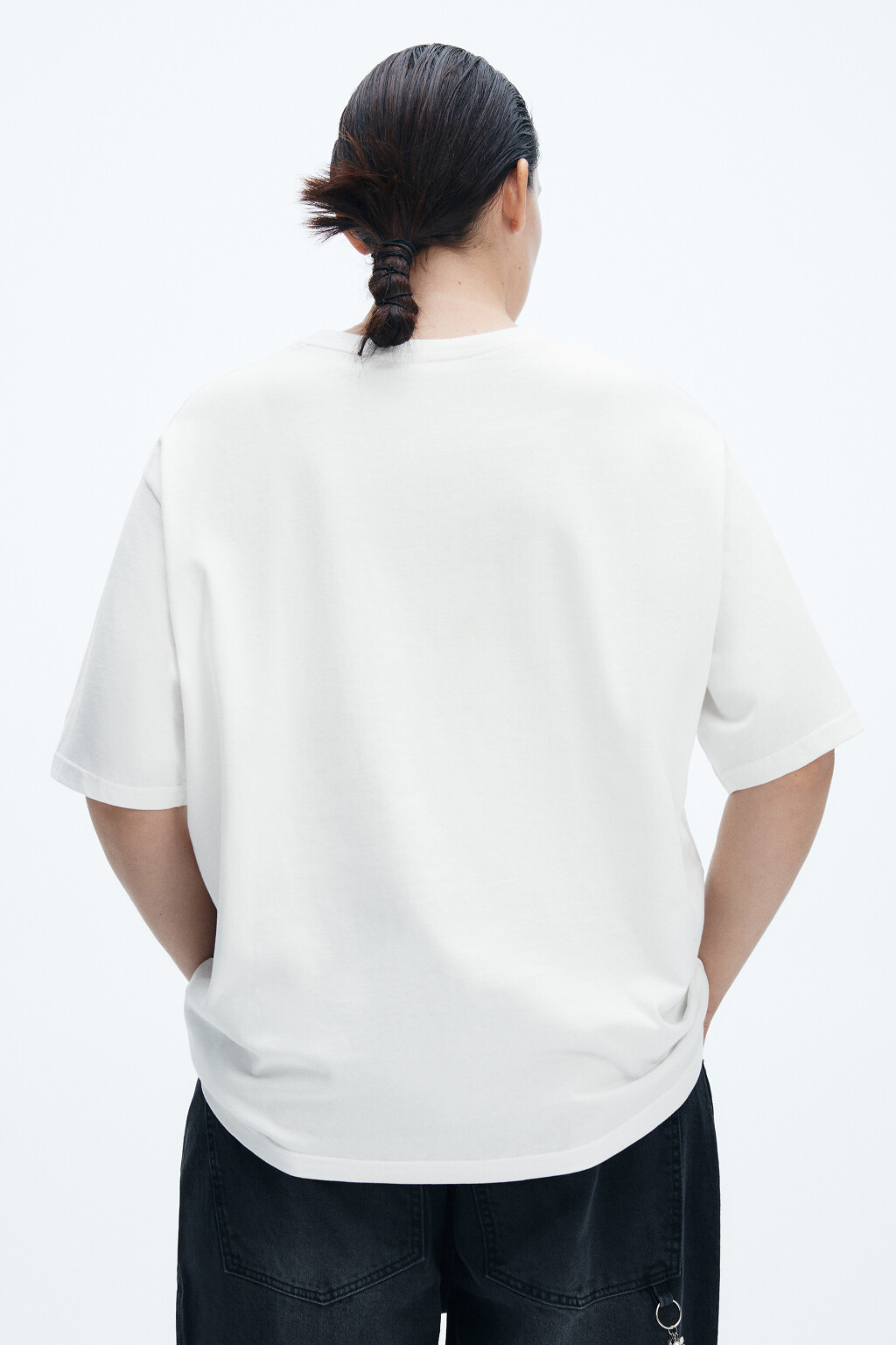 Футболка новогодняя с надписью - цвет белый - 9