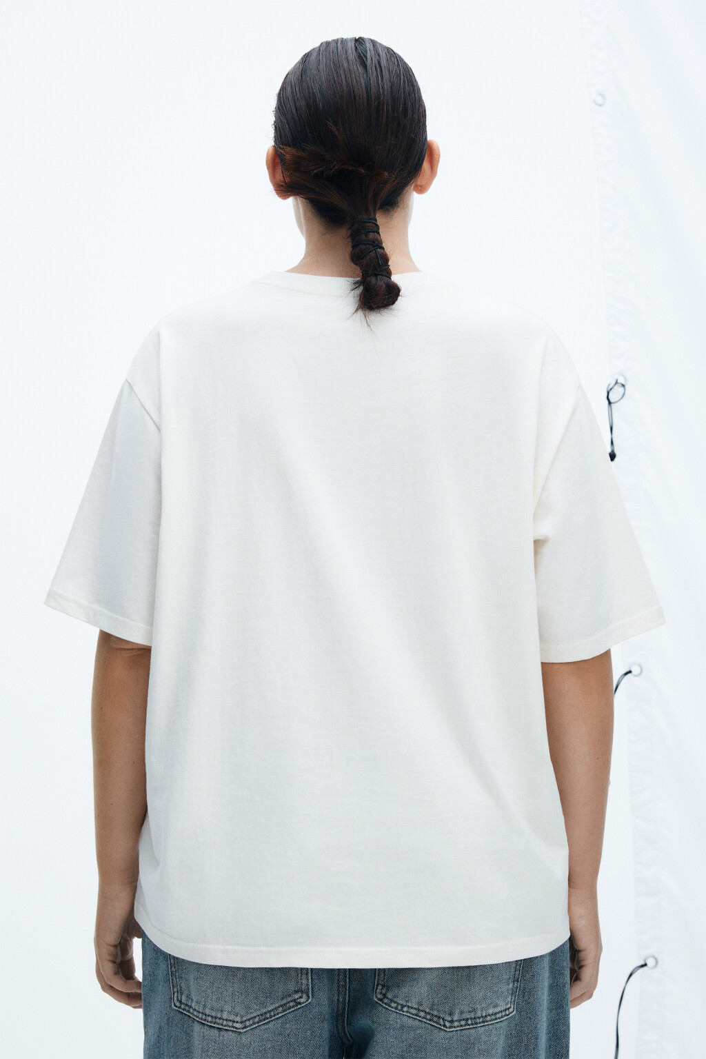 Футболка новогодняя с надписью - цвет бежевый - 3